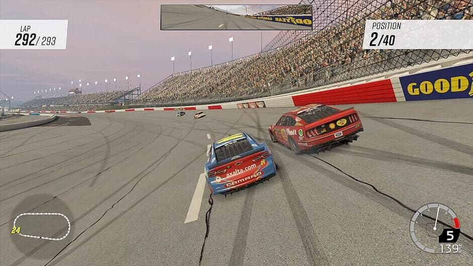 Скриншот 2 из NASCAR Rivals: Throwback Pack