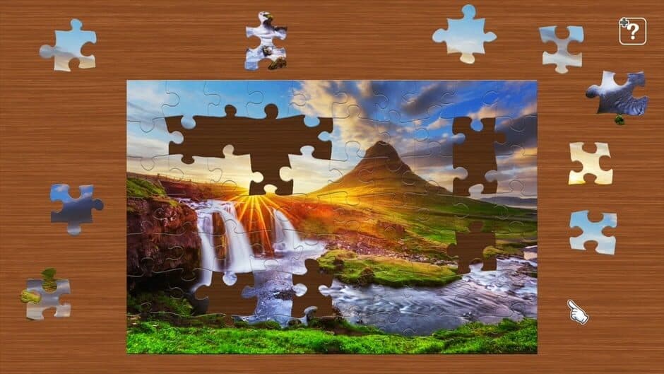 Скриншот 2 из Jigsaw Masterpieces: Iceland - Most Beautiful Places in the World