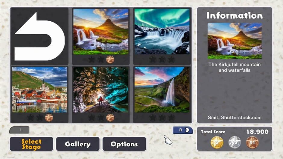 Скриншот 4 из Jigsaw Masterpieces: Iceland - Most Beautiful Places in the World