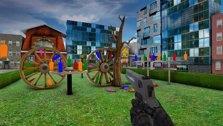 Скриншот 2 из Counter Bottle Shooter: Pro Aim Master Target Bottle Shoot 3D Game Strike Pistol