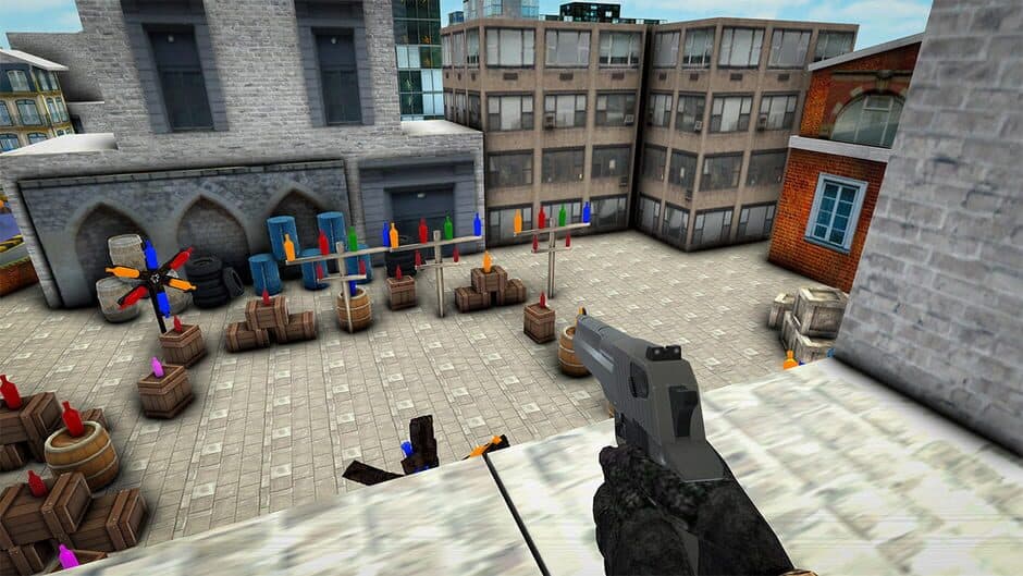 Скриншот 3 из Counter Bottle Shooter: Pro Aim Master Target Bottle Shoot 3D Game Strike Pistol