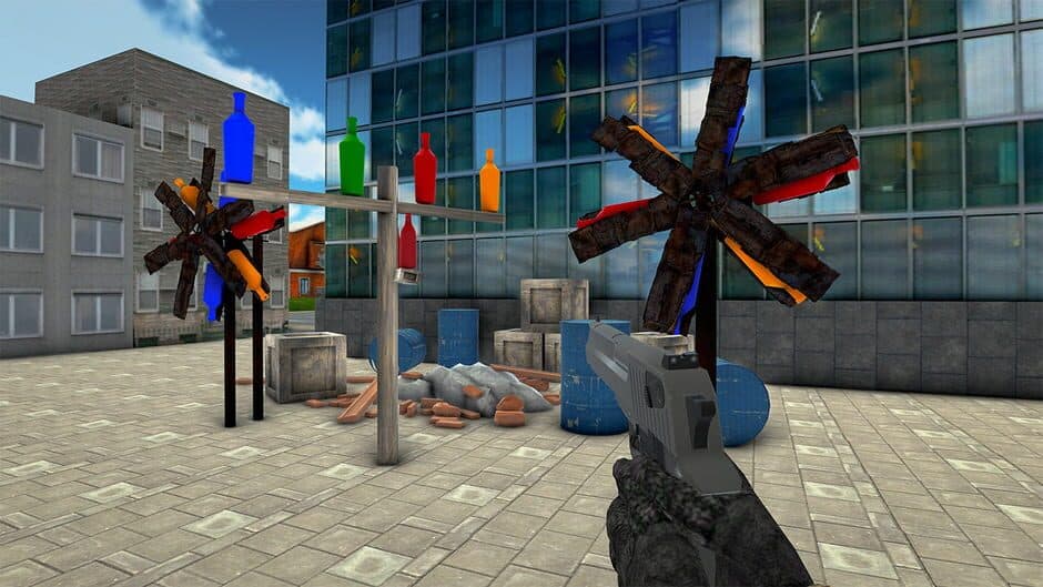 Скриншот 6 из Counter Bottle Shooter: Pro Aim Master Target Bottle Shoot 3D Game Strike Pistol