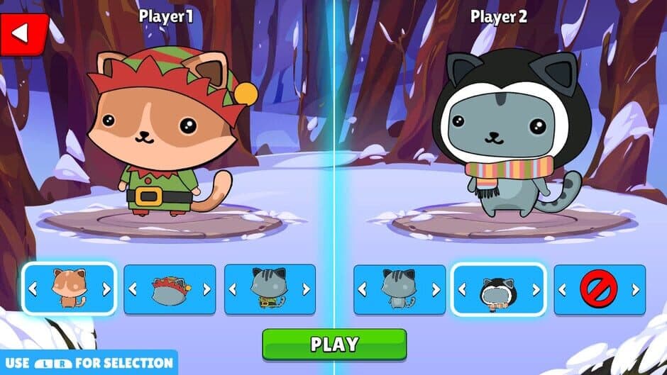 Скриншот 4 из Kitten's Head Football: Christmas