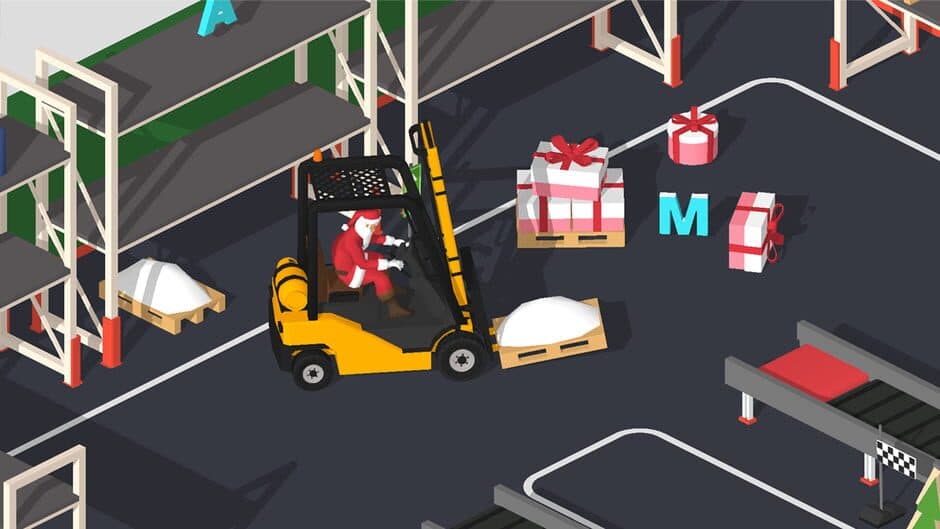 Скриншот 2 из Forklift Extreme: Santa's Workshop