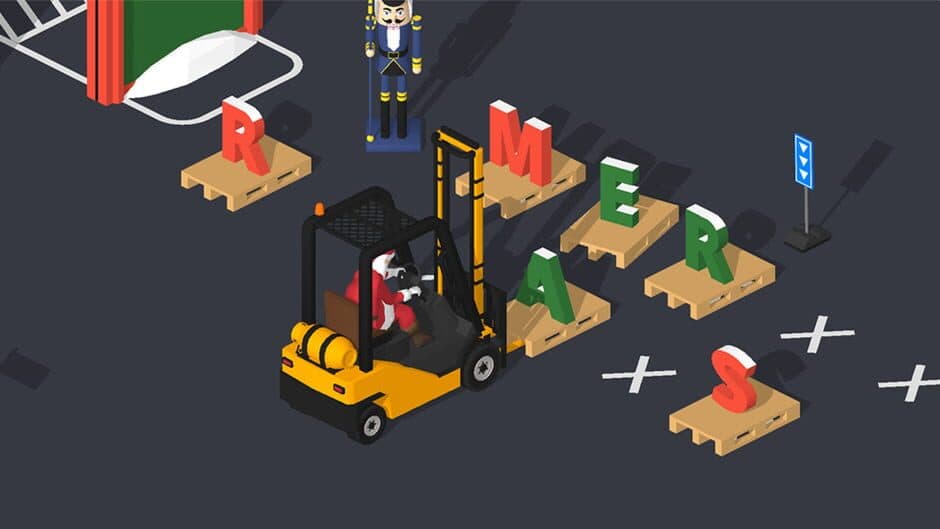 Скриншот 5 из Forklift Extreme: Santa's Workshop
