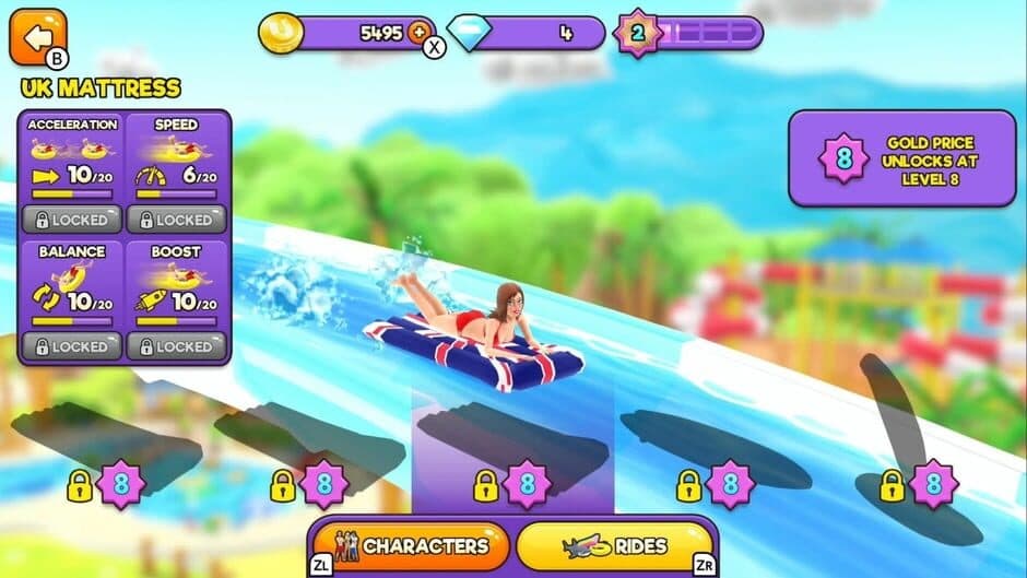 Скриншот 4 из Uphill Rush Water Park Racing