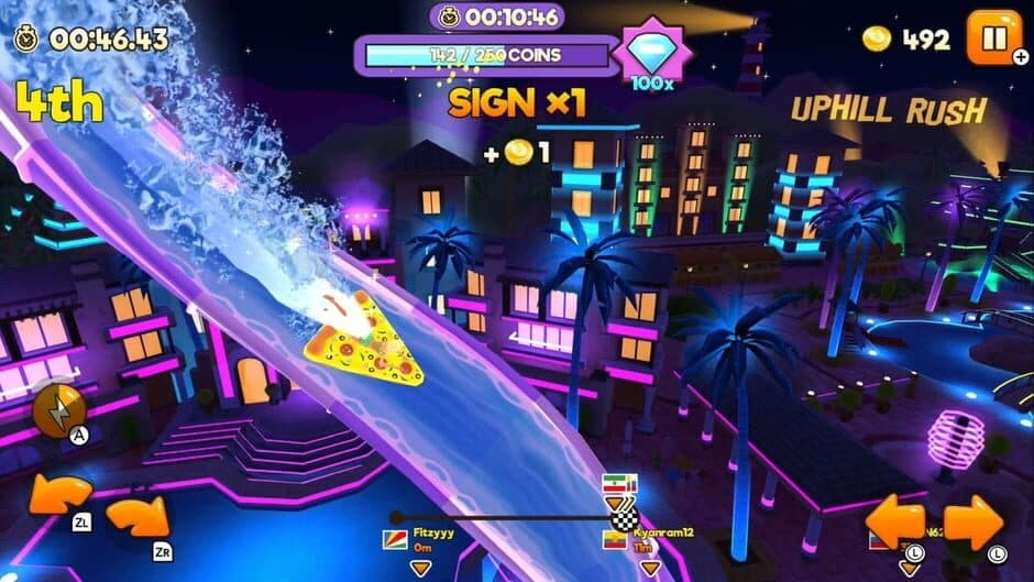 Скриншот 5 из Uphill Rush Water Park Racing