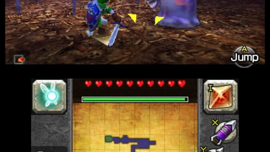 Скриншот 3 из The Legend of Zelda: Ocarina of Time 3D