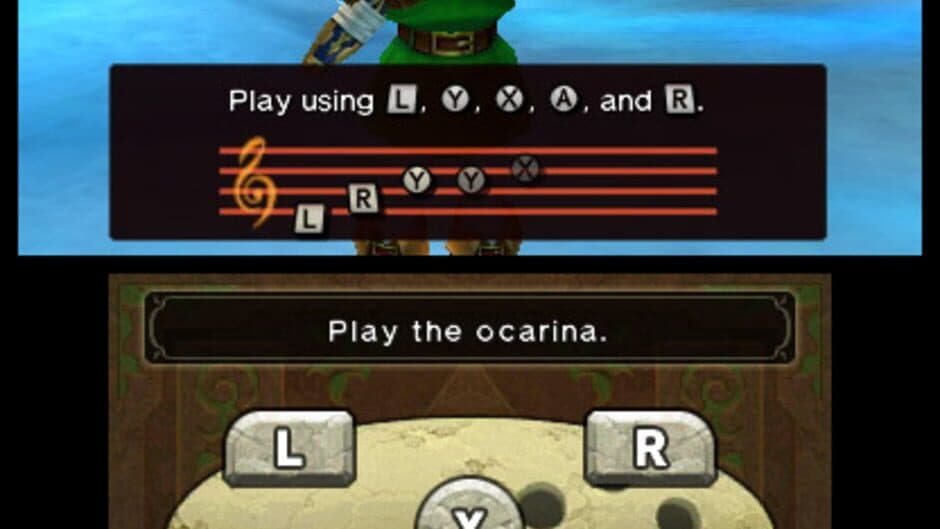 Скриншот 1 из The Legend of Zelda: Ocarina of Time 3D