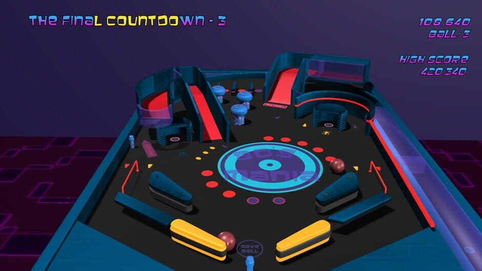 Скриншот 4 из 80's Mania Pinball