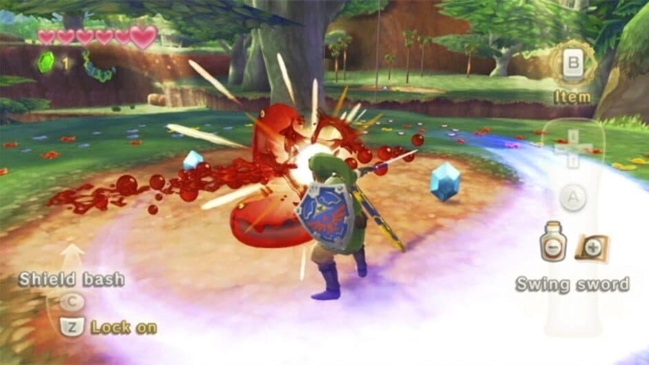 Скриншот 4 из The Legend of Zelda: Skyward Sword