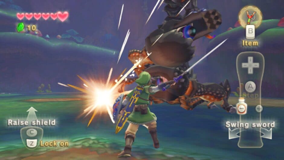 Скриншот 1 из The Legend of Zelda: Skyward Sword