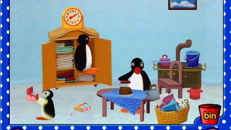 Скриншот 2 из Pingu: A Barrel of Fun!