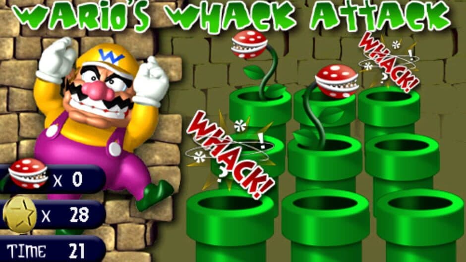 Скриншот 2 из Wario's Whack Attack