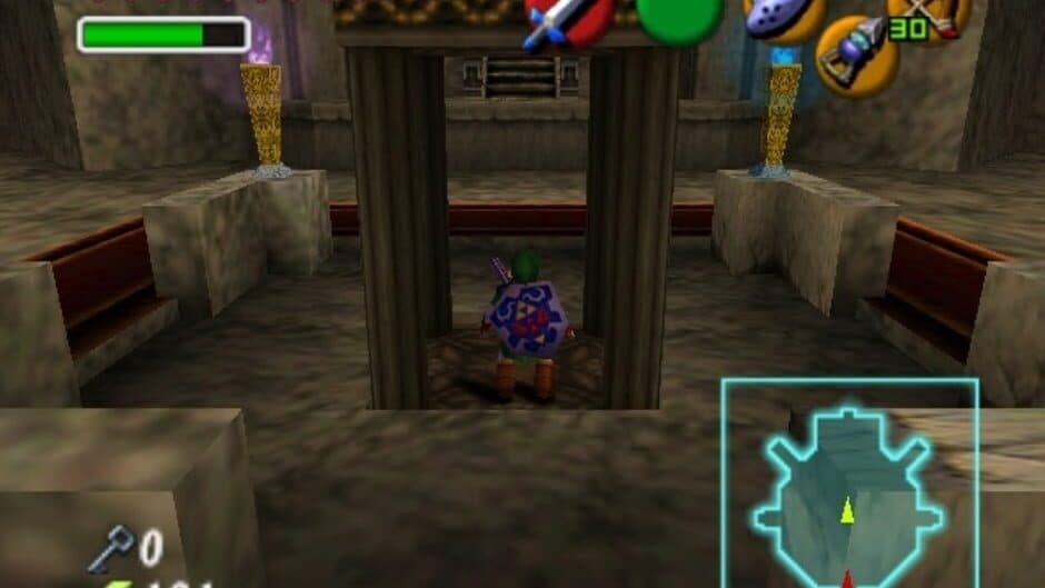 Скриншот 5 из The Legend of Zelda: Ocarina of Time - Master Quest