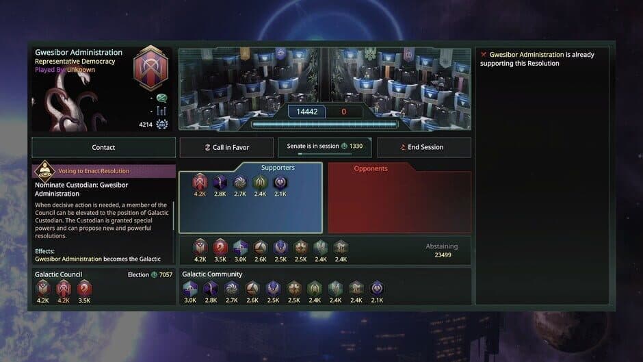 Скриншот 2 из Stellaris: Console Edition - Nemesis