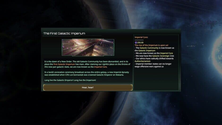 Скриншот 1 из Stellaris: Console Edition - Nemesis