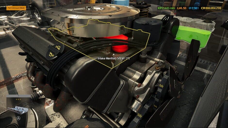 Скриншот 7 из Car Mechanic Simulator 2021: Mercedes-Benz Remastered DLC