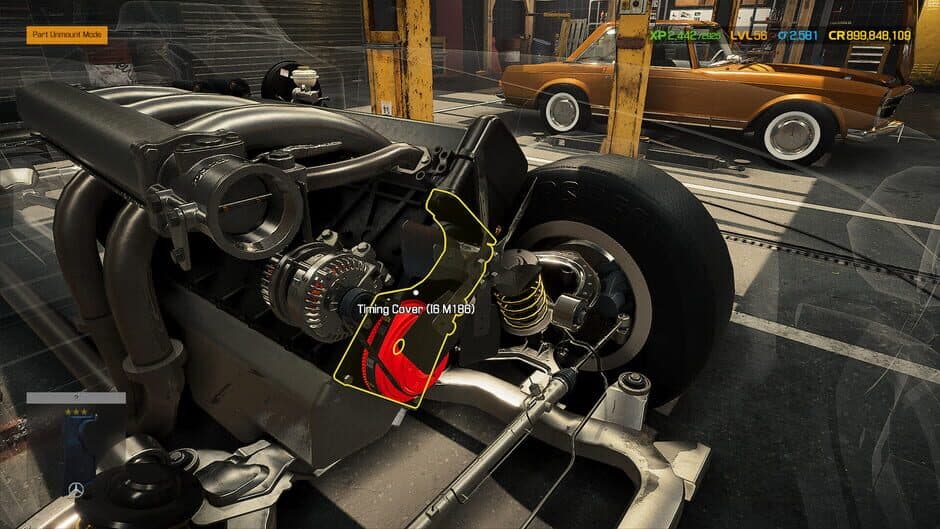 Скриншот 4 из Car Mechanic Simulator 2021: Mercedes-Benz Remastered DLC