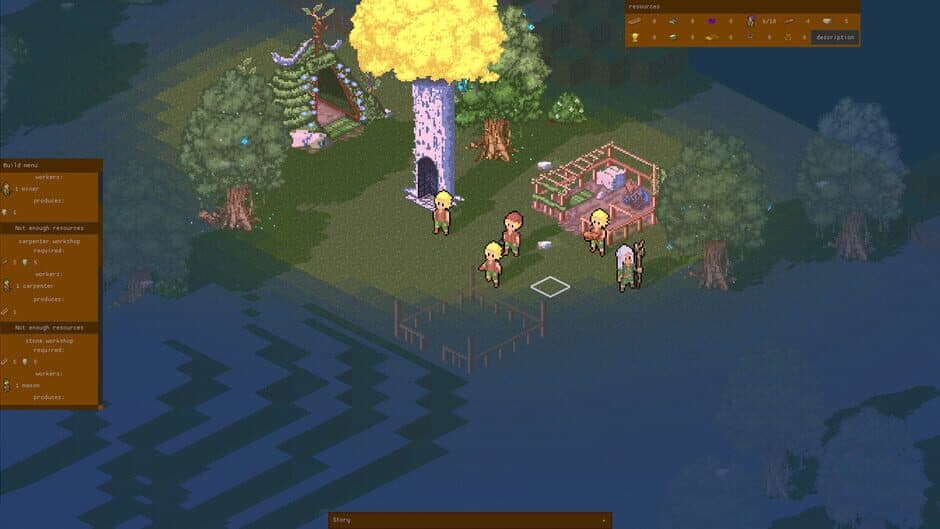 Скриншот 1 из Elven City Simulator