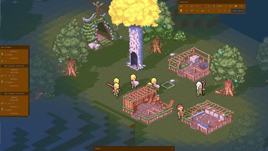 Скриншот 5 из Elven City Simulator