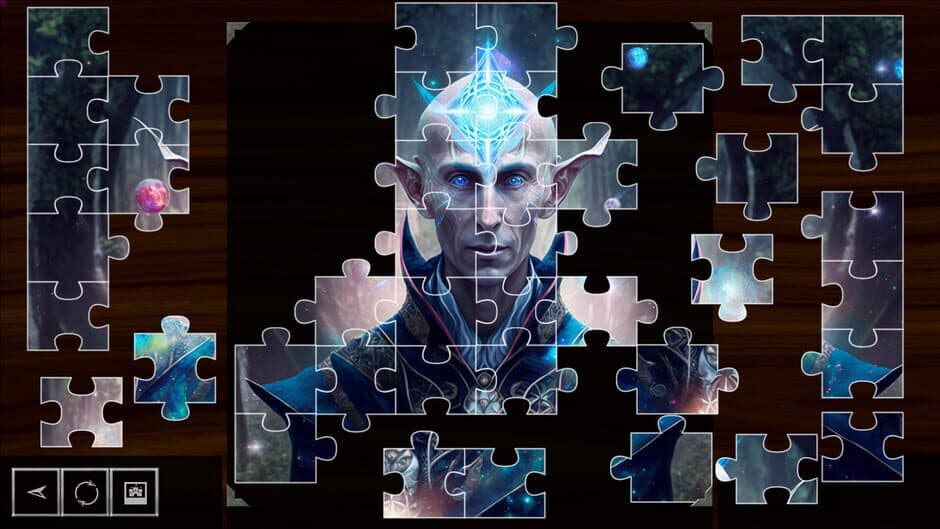 Скриншот 1 из Fantasy Jigsaw Puzzles: Magic