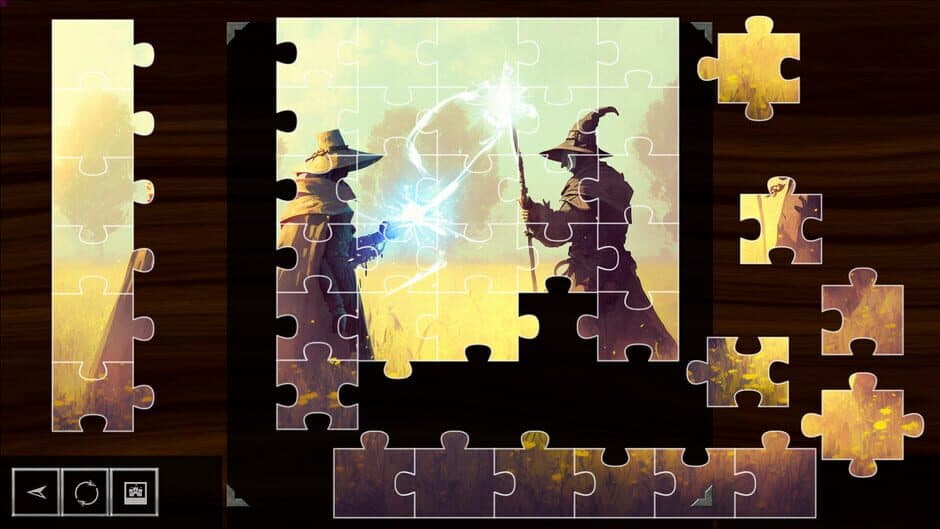 Скриншот 2 из Fantasy Jigsaw Puzzles: Magic