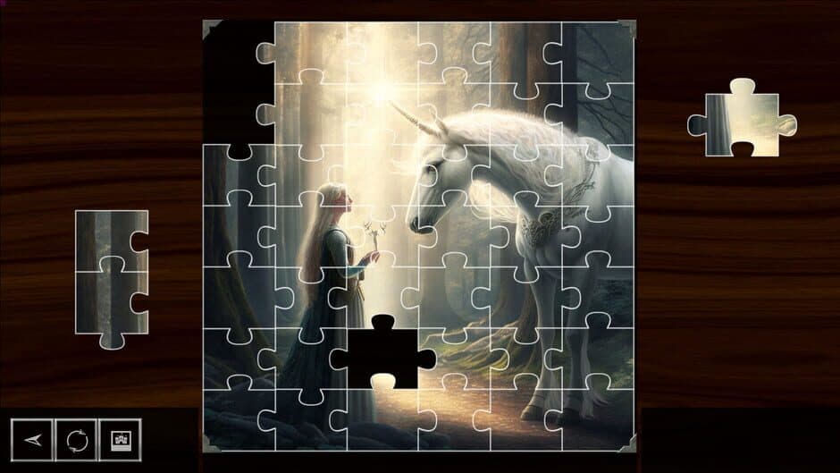 Скриншот 4 из Fantasy Jigsaw Puzzles: Magic
