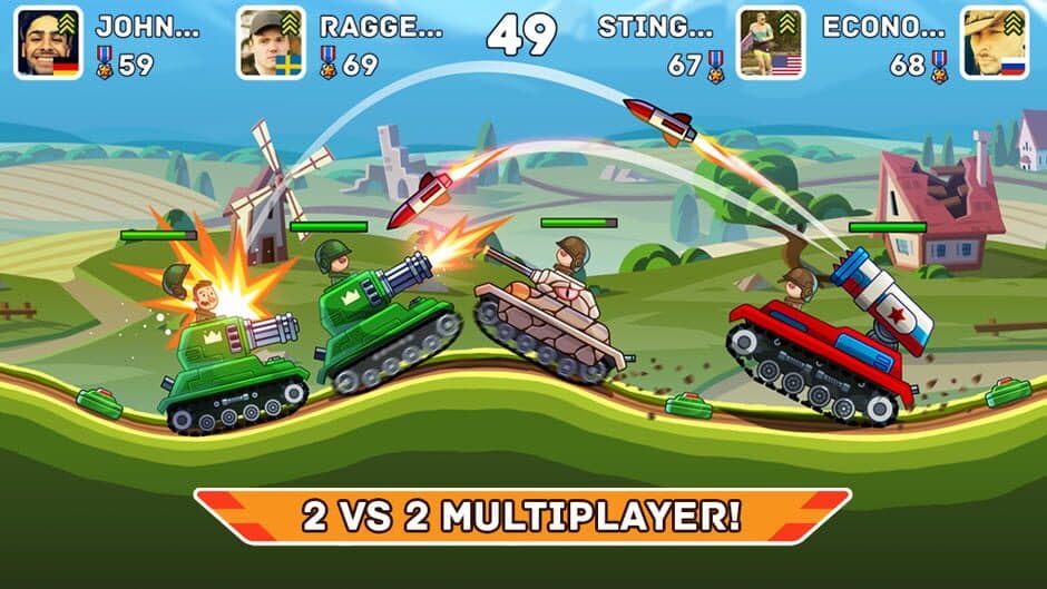 Скриншот 1 из Hills of Steel