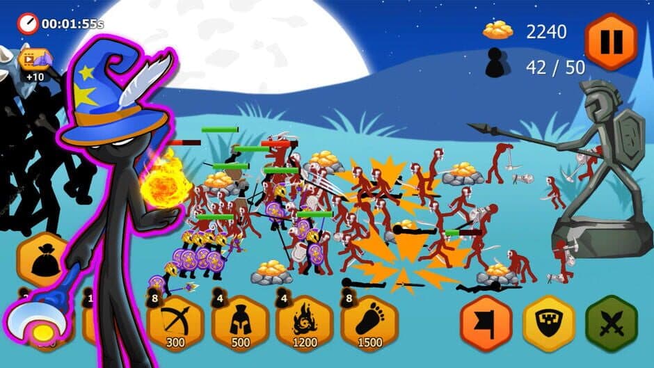 Скриншот 4 из Stickman Battle War
