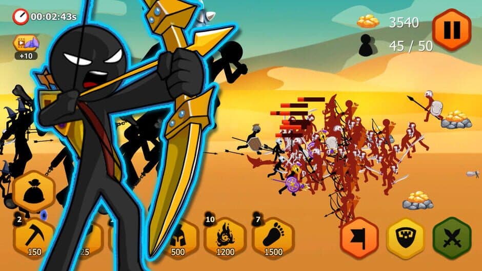Скриншот 5 из Stickman Battle War