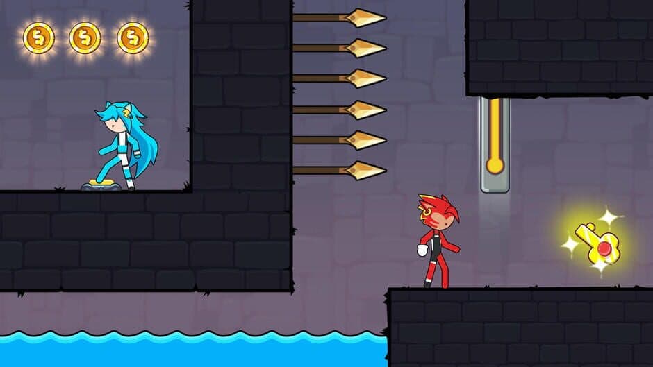 Скриншот 7 из Stickman Red boy and Blue girl