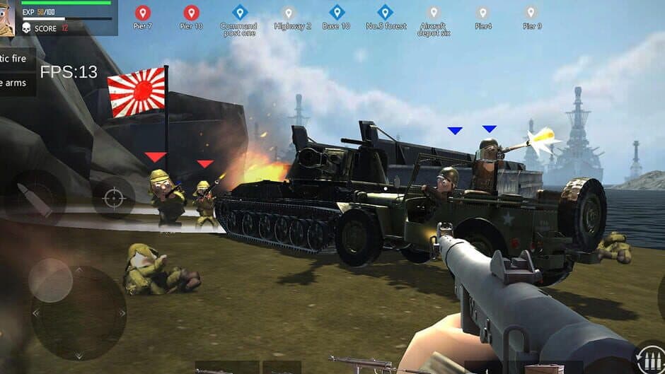 Скриншот 1 из Pacifix War Iwo Jima
