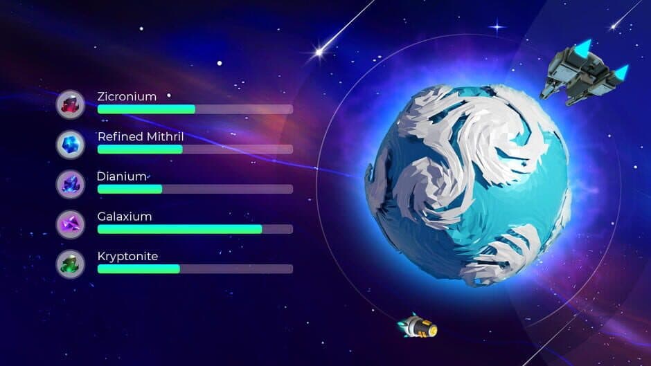 Скриншот 1 из Idle Universe: Planet Miner