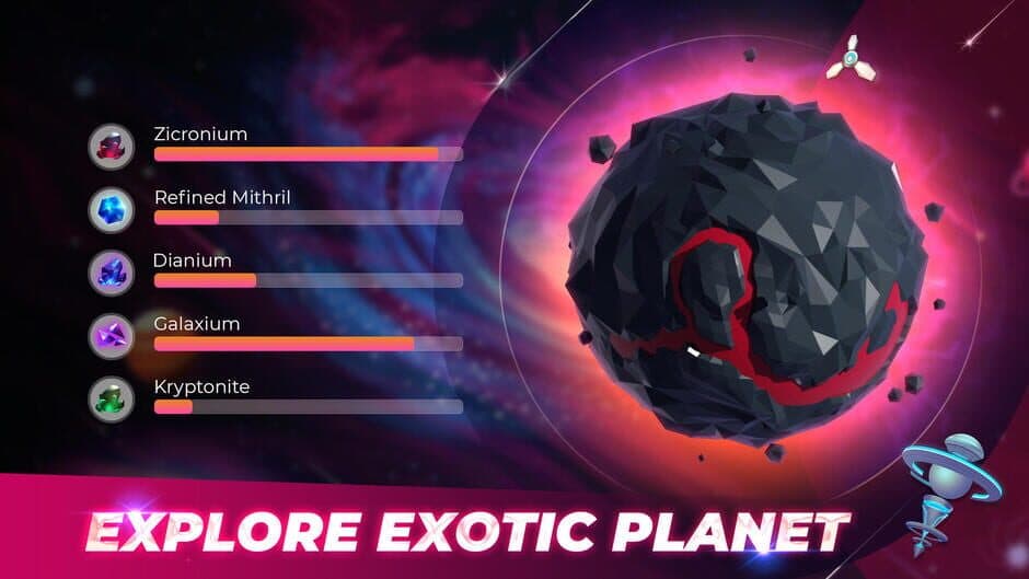 Скриншот 3 из Idle Universe: Planet Miner