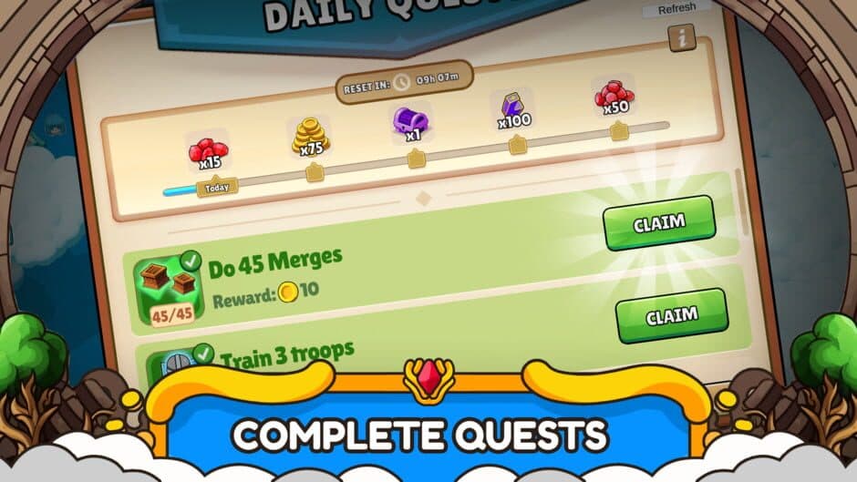 Скриншот 2 из Kingdoms of Merge & Magic