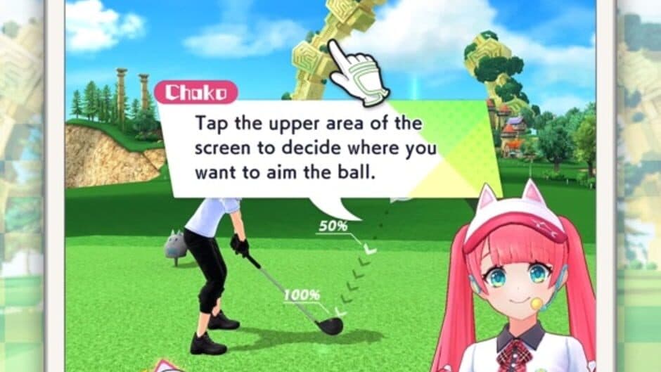 Скриншот 2 из Neko Golf: Anime Golf