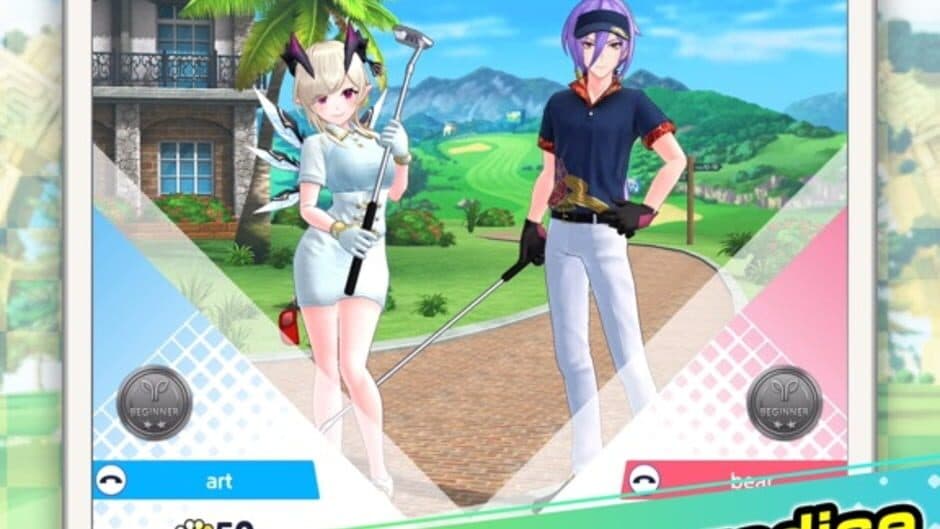 Скриншот 1 из Neko Golf: Anime Golf