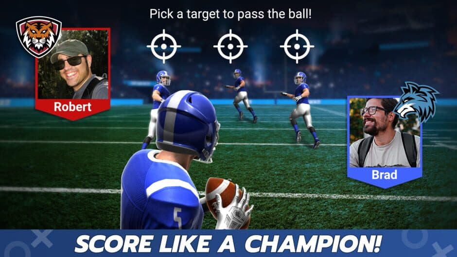Скриншот 1 из Football Battle: Touchdown!