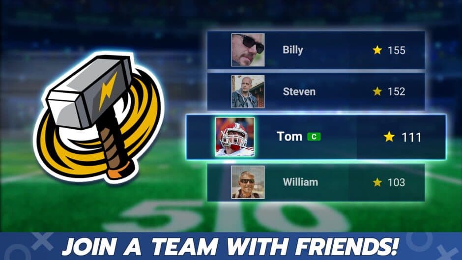 Скриншот 2 из Football Battle: Touchdown!