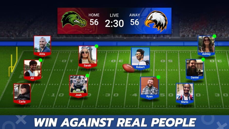 Скриншот 4 из Football Battle: Touchdown!