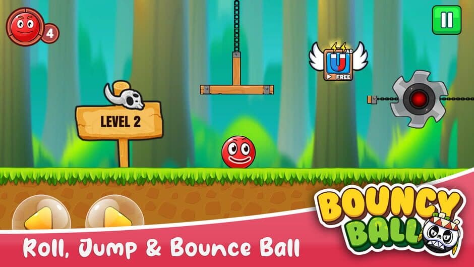 Скриншот 3 из Bouncy Jump Ball