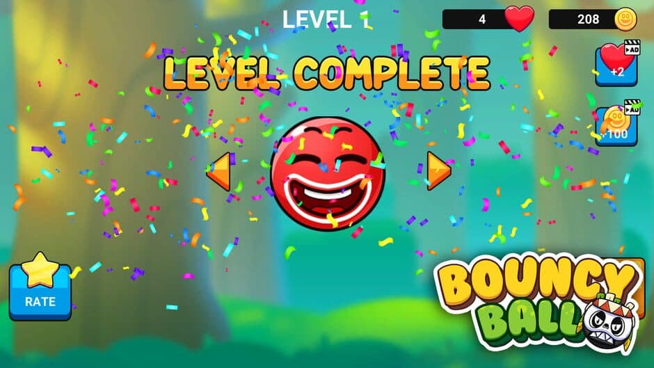 Скриншот 4 из Bouncy Jump Ball