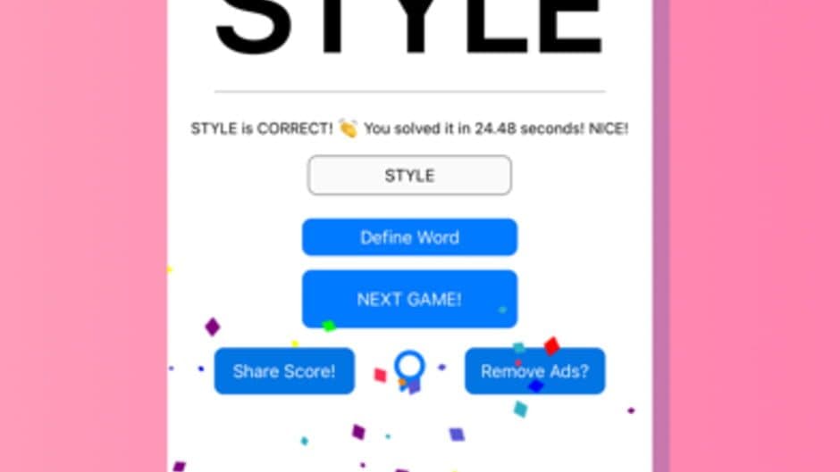 Скриншот 1 из TaiWord: A Daily Word Game