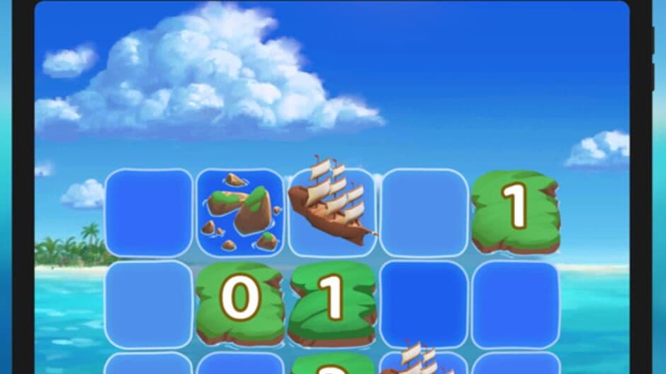 Скриншот 3 из Islands and Ships logic puzzle