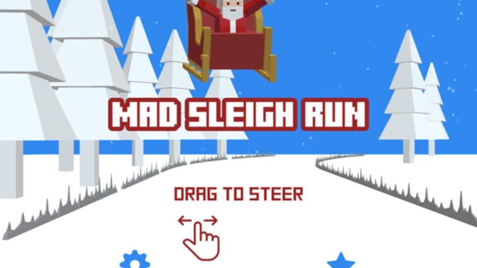 Скриншот 1 из Xmas Santa Mad Sleigh Run