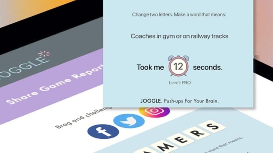 Скриншот 6 из Joggle: Word Puzzle