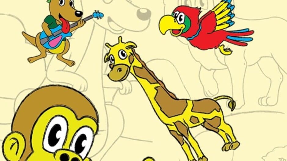 Скриншот 2 из Coloring Animal Zoo Touch to Color Activity Coloring Book for Kids and Family Preschool Ultimate Edition