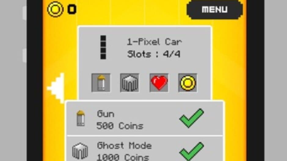 Скриншот 1 из Pixel Race: Endless Retro Racing