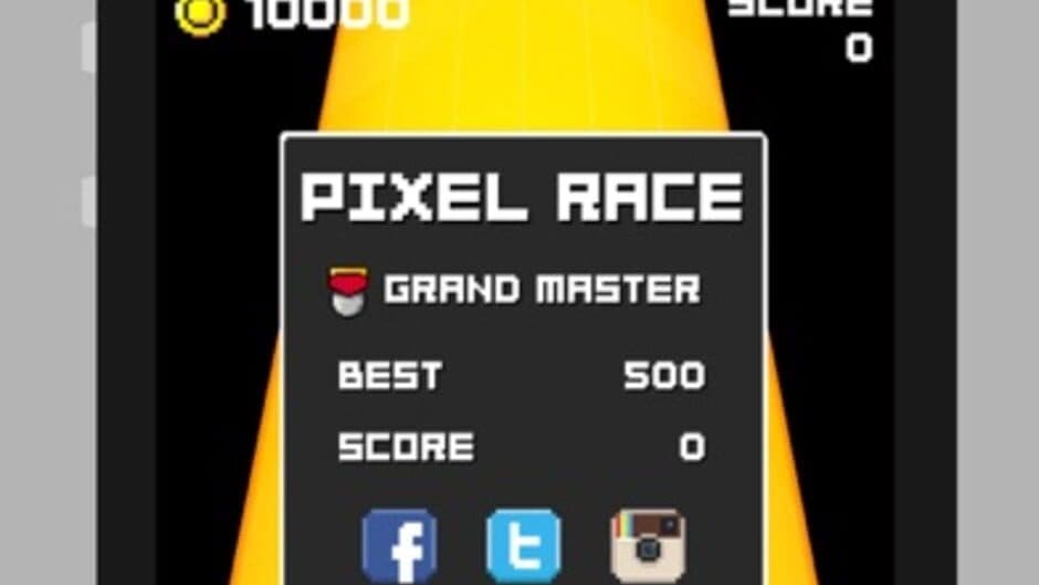 Скриншот 3 из Pixel Race: Endless Retro Racing
